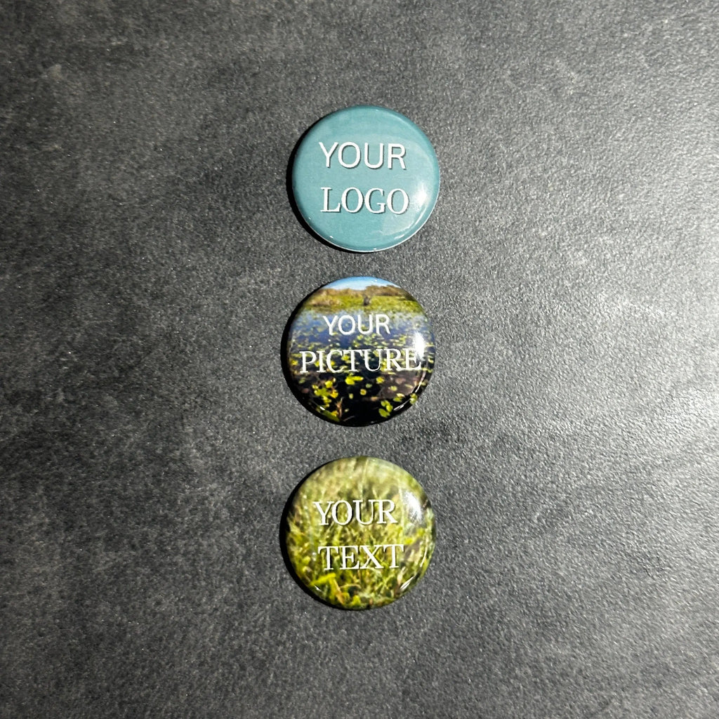 1" Round Photo Magnet The Memory Mill Studio