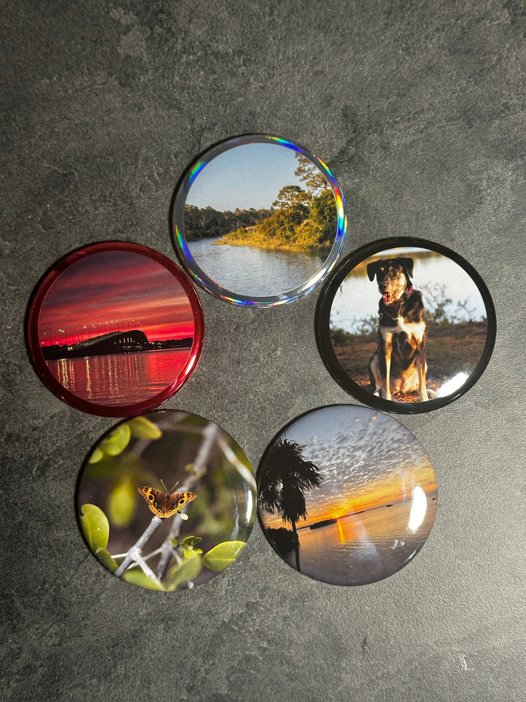 2.25" Round Photo Magnet The Memory Mill Studio