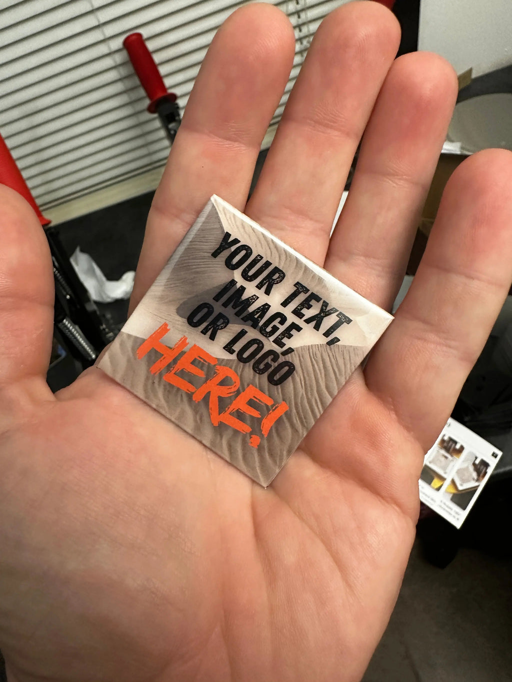 2"x 2" Square Bulk Business/Event Magnets My Store