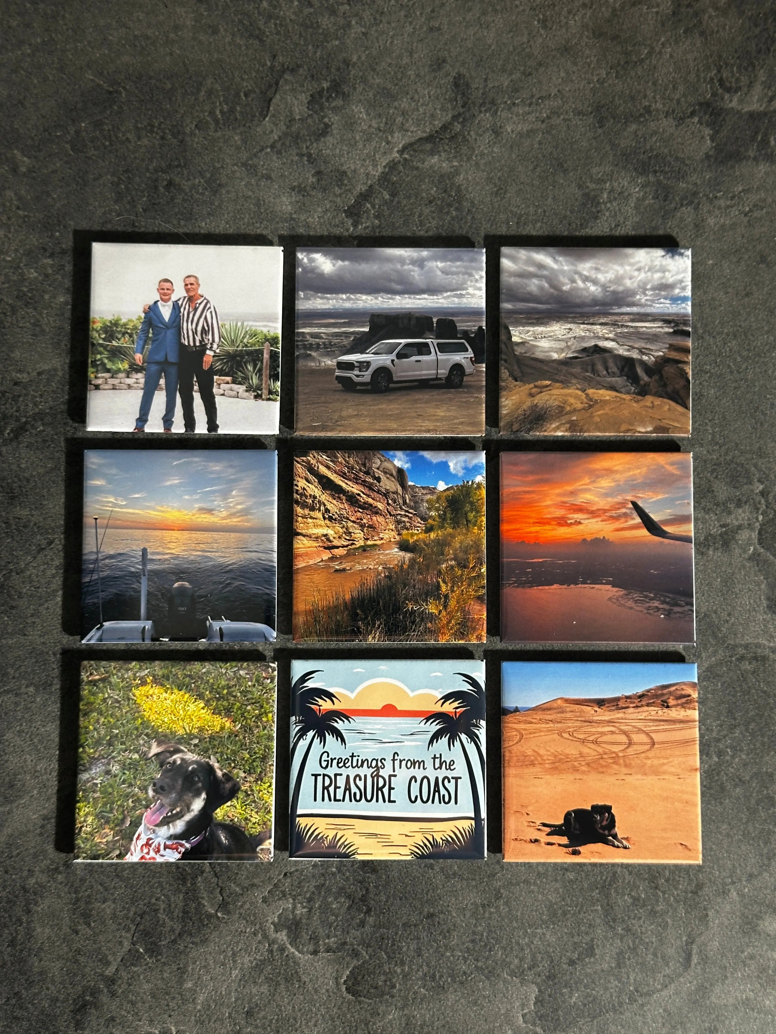 2"x 2" Square Photo Magnet My Store