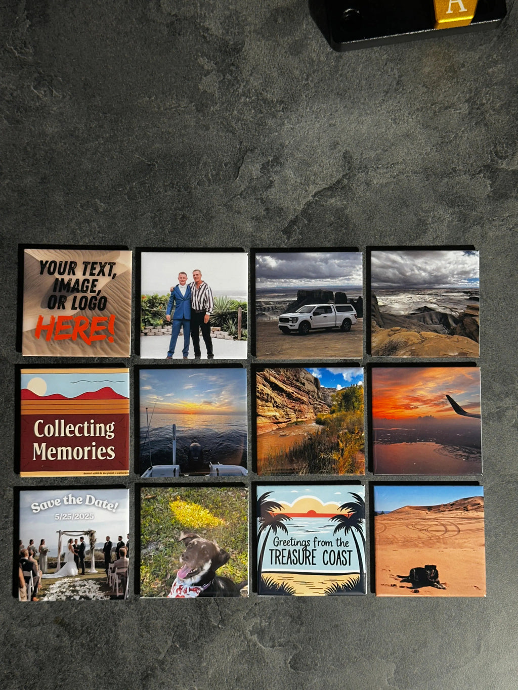 2"x 2" Square Photo Magnet My Store