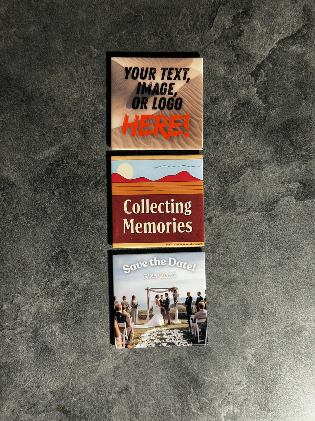 2"x 2" Square Bulk Business/Event Magnets My Store