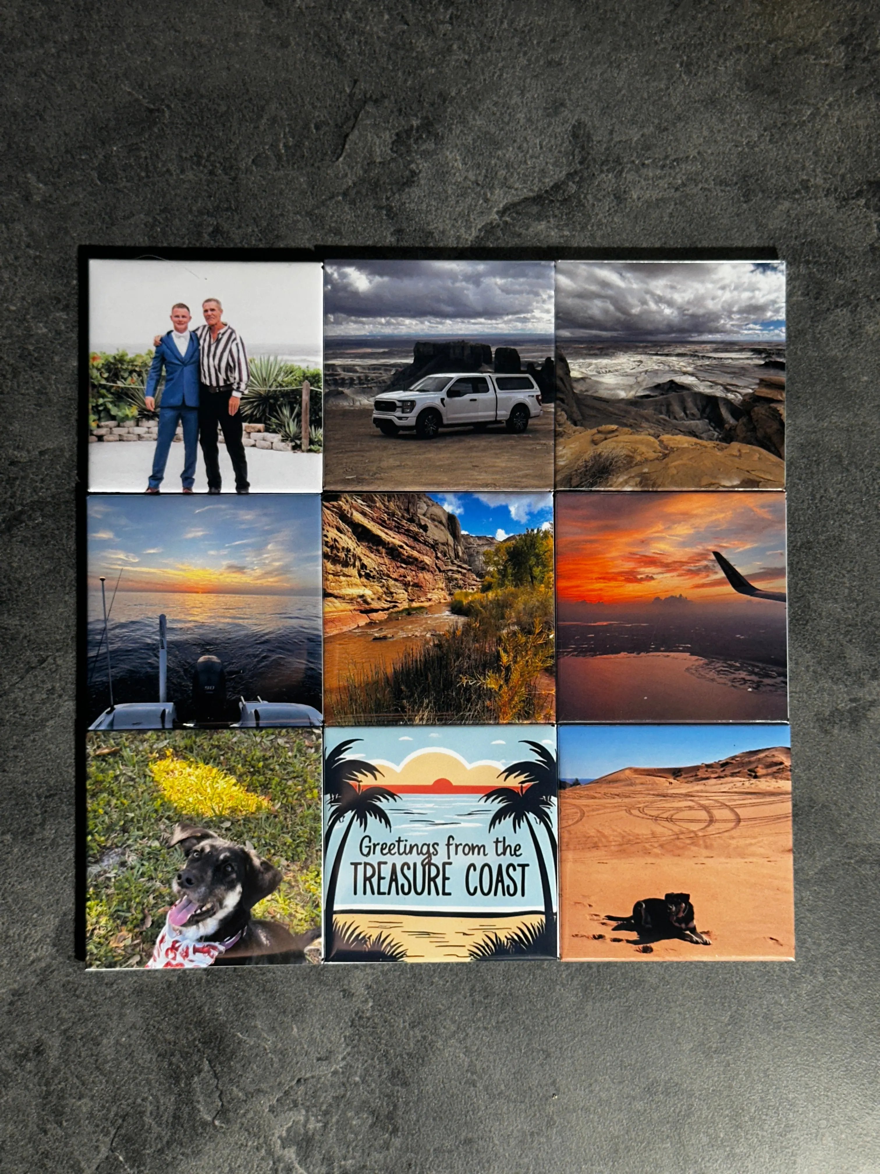2"x 2" Square Photo Magnet My Store